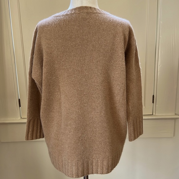 J. Crew Italian Cashmere Dolman 3/4 Sleeve Sweater Size XXS - Picture 5 of 15